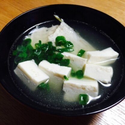 お豆腐も入れて作りました(^ ^)美味しかったです(o^^o)ごちそうさまでした(^ ^)